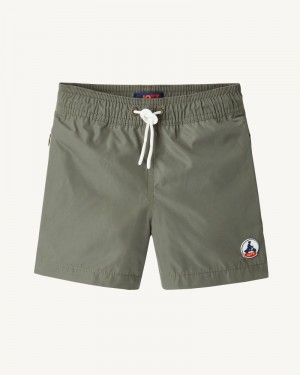 JOTT Cassis Army Lasten Swim Shorts Sininen Valkoinen | GTE-8793