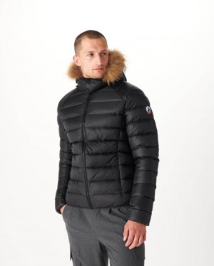 JOTT Extreme Cold Prestige Miesten Untuvatakki Mustat | ADD-2385