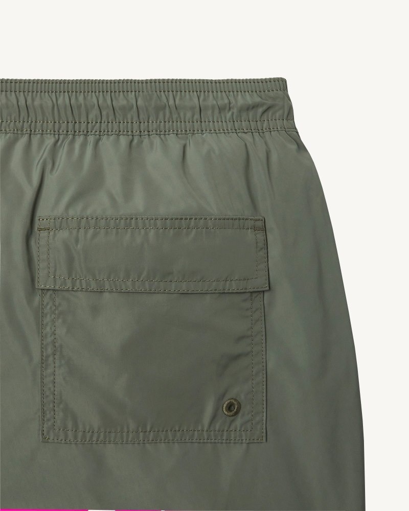 JOTT Biarritz Miesten Swim Shorts Oliivinvihreä | LZQ-1860