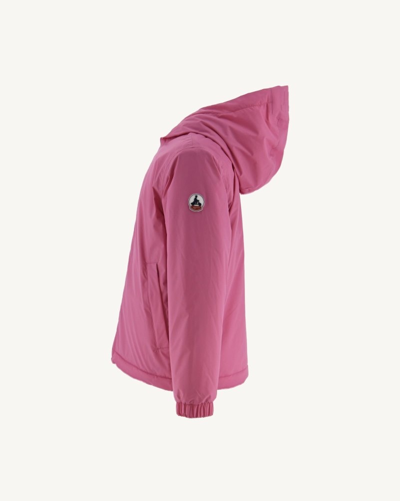 JOTT CH Reversible Ultralight Hupullinen Lasten Untuvatakki Pinkki Vaaleanpinkki | HIW-0465