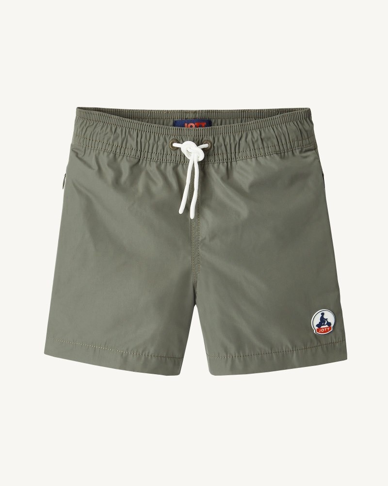 JOTT Cassis Army Lasten Swim Shorts Sininen Valkoinen | GTE-8793