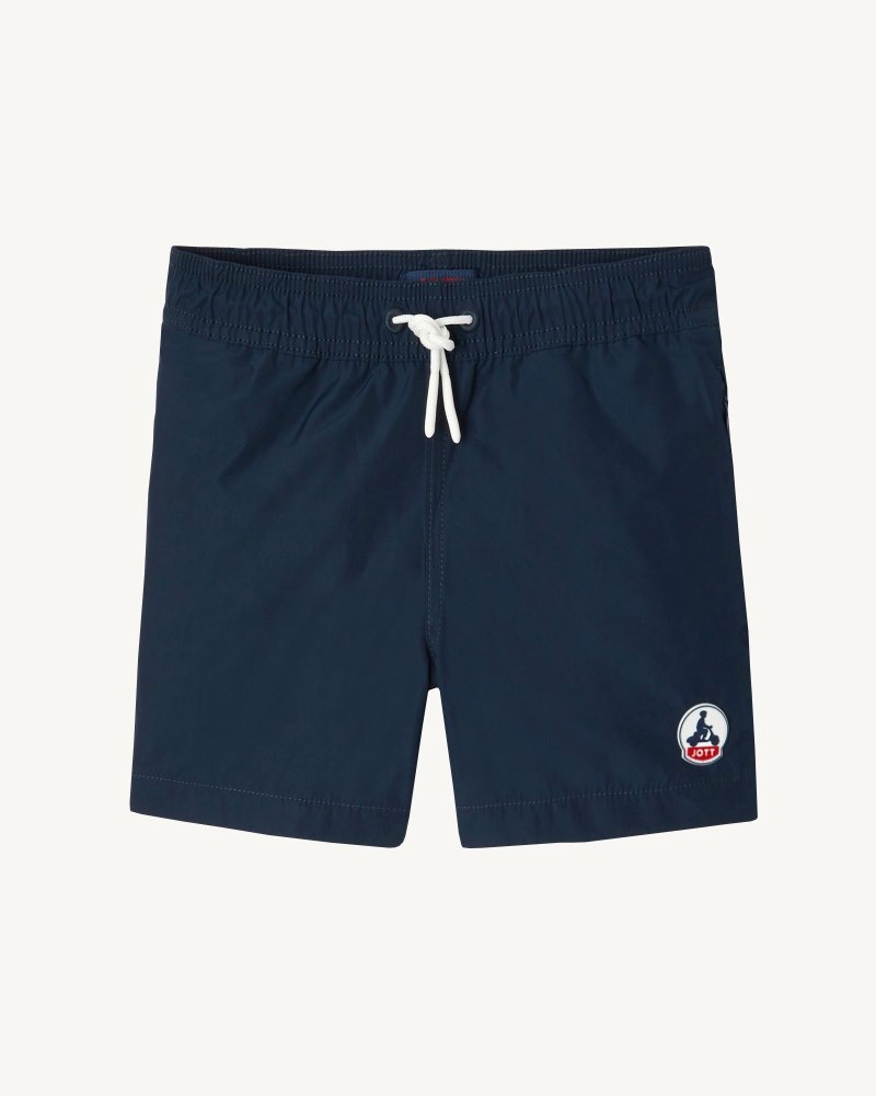 JOTT Cassis Navy Lasten Swim Shorts Mustat | MVM-3378