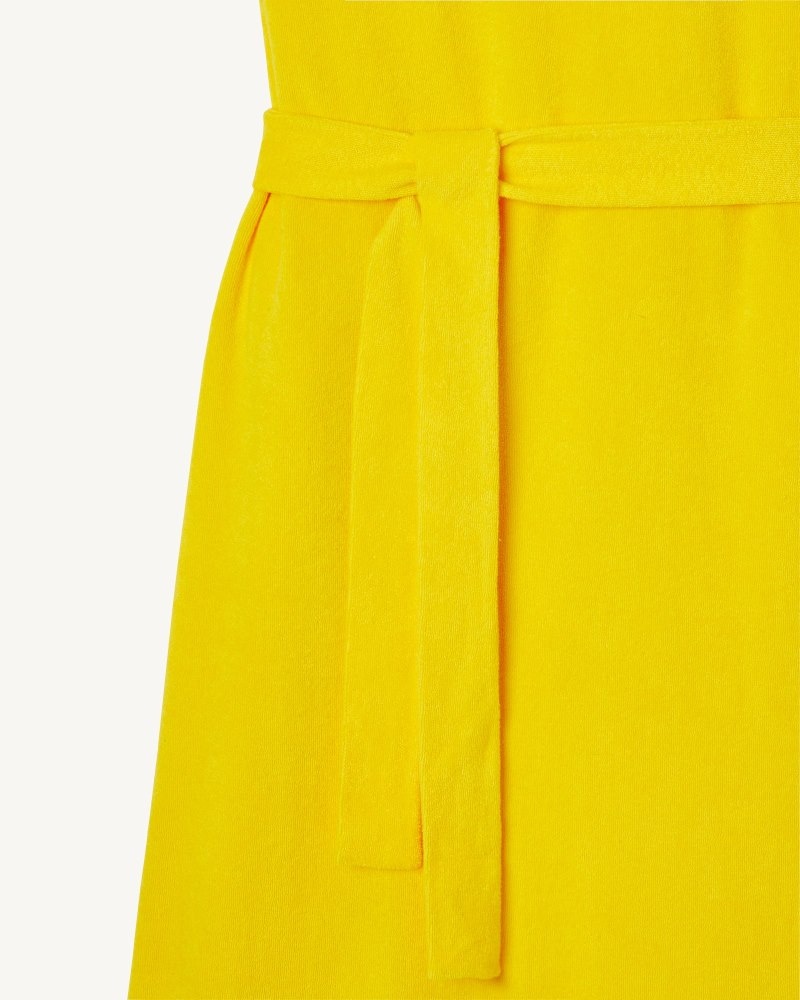 JOTT Citron Ibiza Long Belted Terry Naisten Mekko Laivastonsininen | TNM-0752