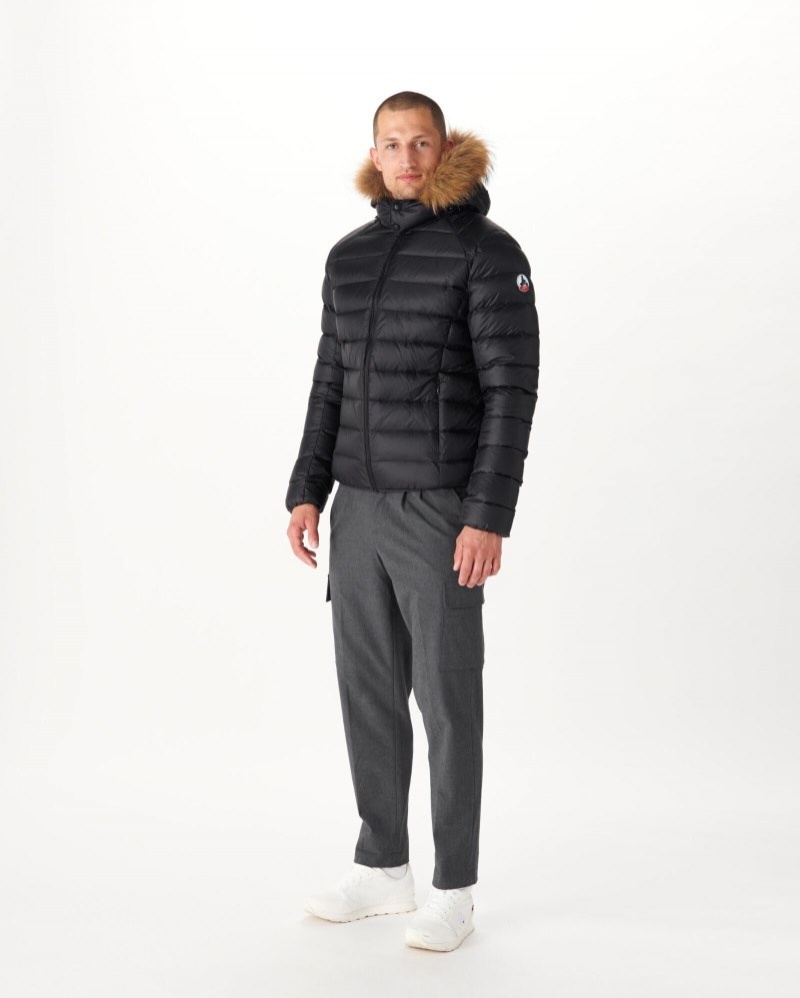 JOTT Extreme Cold Prestige Miesten Untuvatakki Mustat | ADD-2385