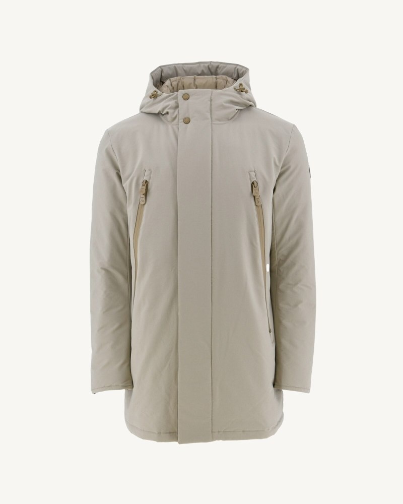 JOTT Iceberg Beige Miesten Untuvatakki Beige | FEO-6639