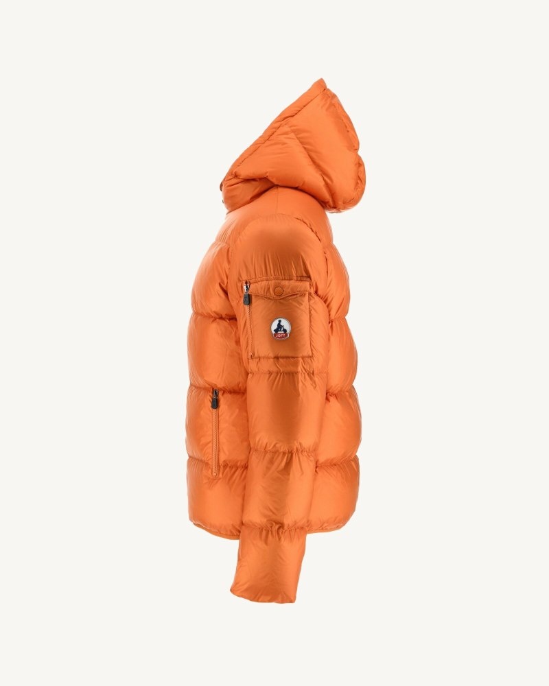 JOTT Java Extreme Cold Hupullinen Miesten Untuvatakki Oranssi | NVJ-7591