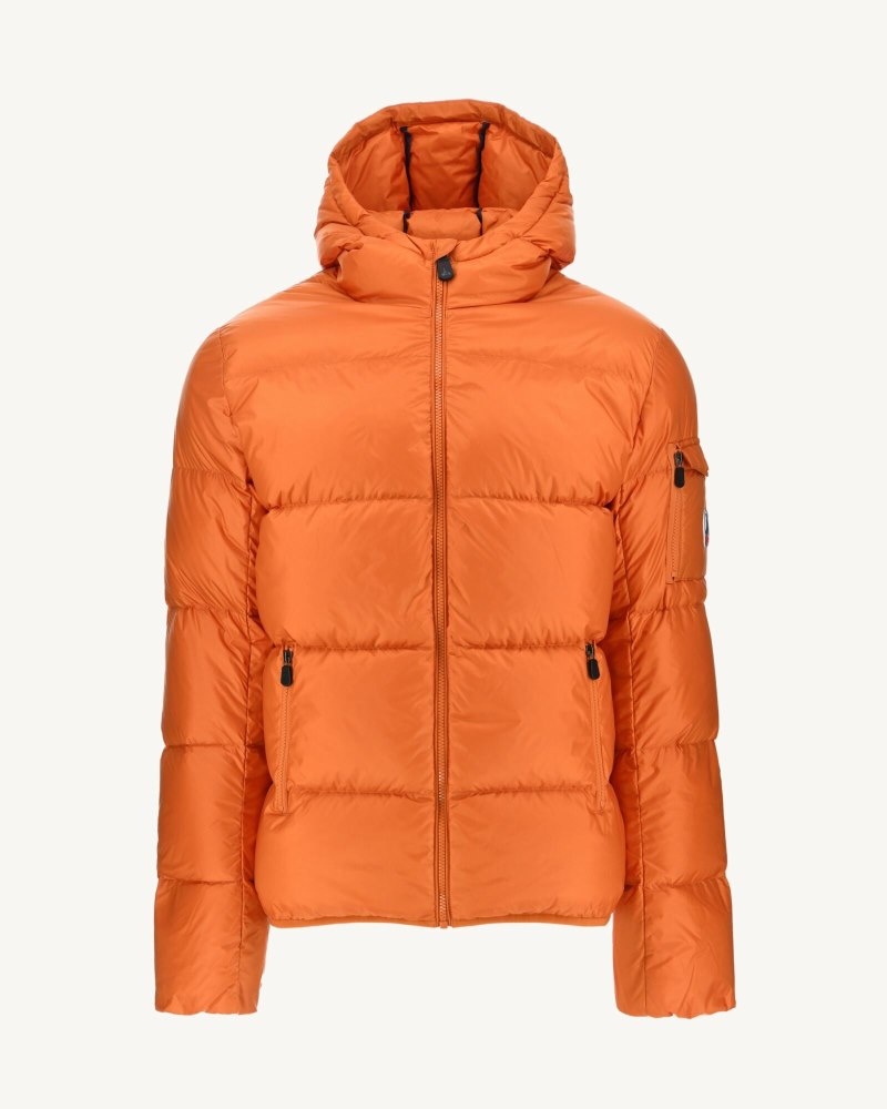 JOTT Java Extreme Cold Hupullinen Miesten Untuvatakki Oranssi | NVJ-7591