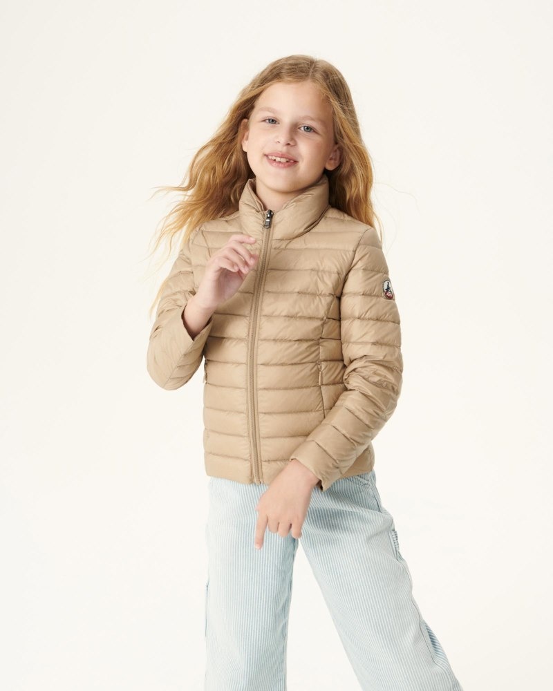 JOTT Lou Kevyet Lasten Untuvatakki Beige | FNH-8551