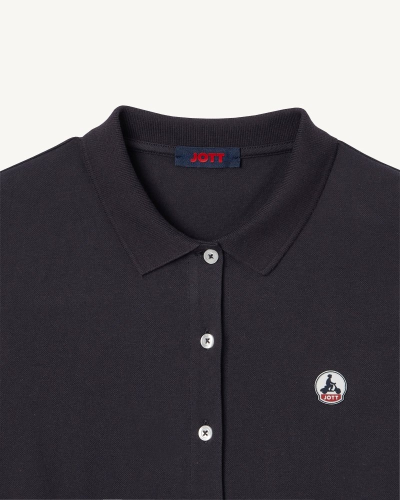 JOTT Navy Valencia Polo Naisten Mekko Vaaleanpinkki | VUK-2851