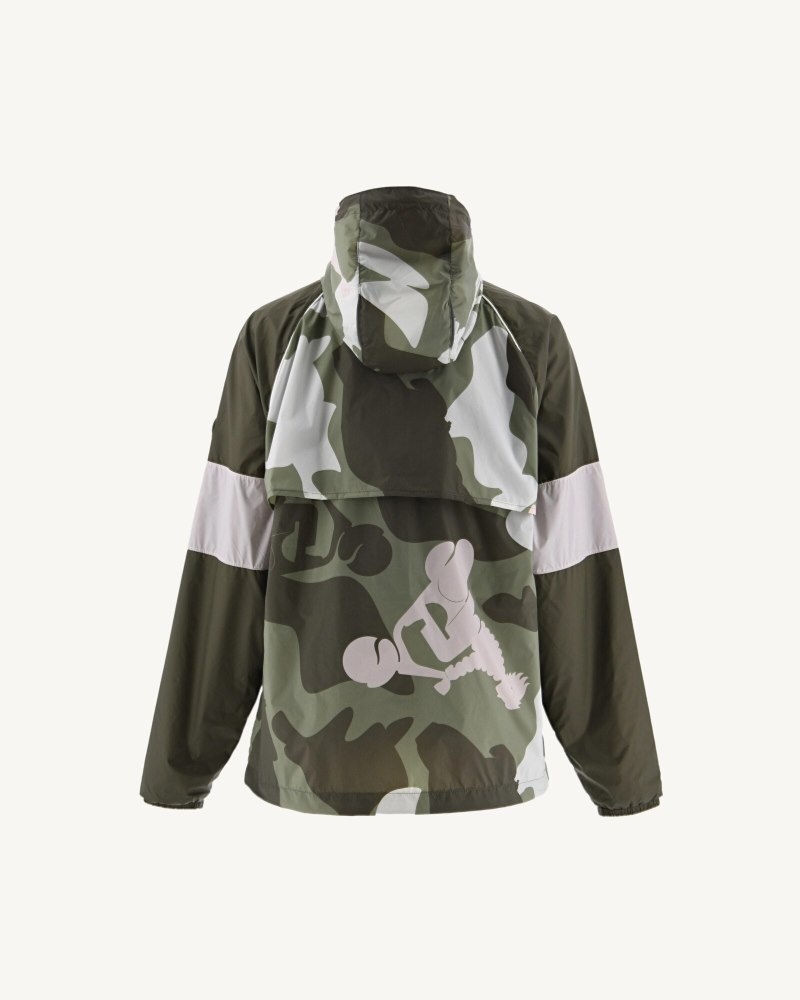 JOTT Scirocco Hupullinen Naisten Tuulitakki Vaaleankhaki Camo | POD-0114