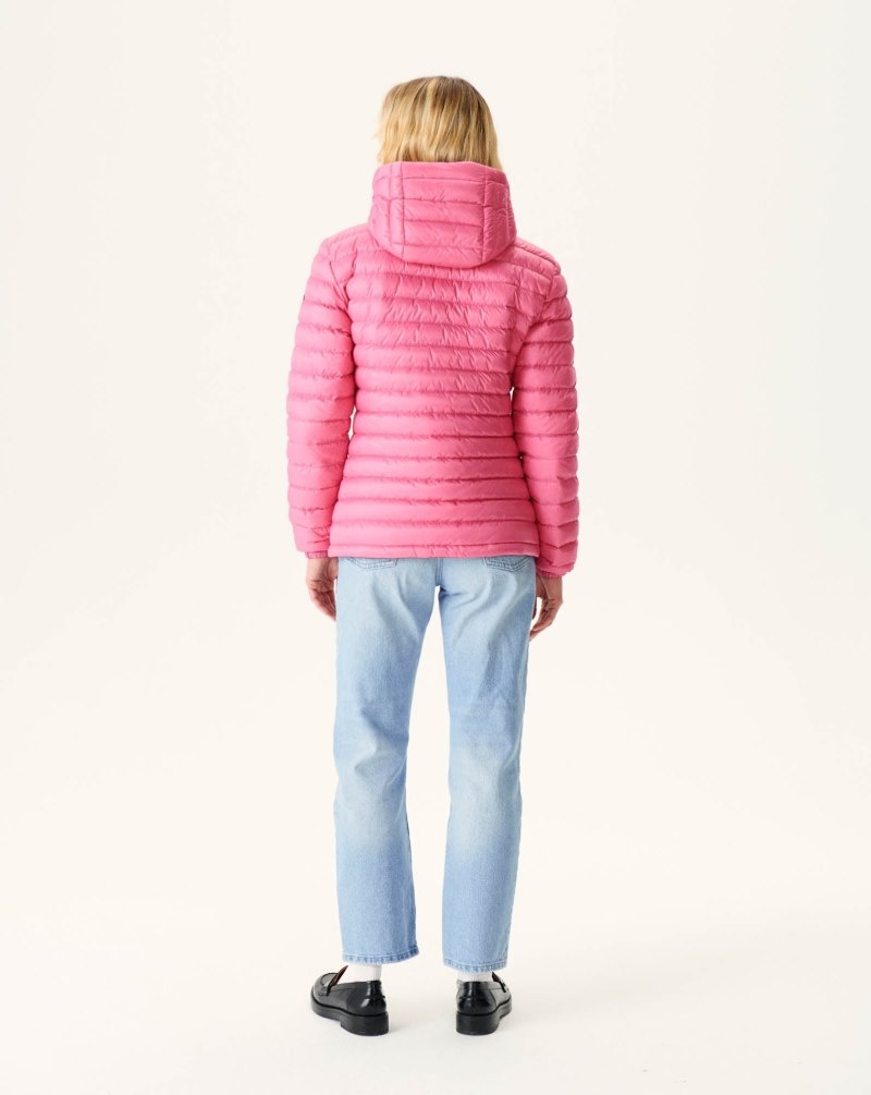 JOTT Vienne Reversible Hupullinen Naisten Untuvatakki Laivastonsininen Pinkki | TGX-5730